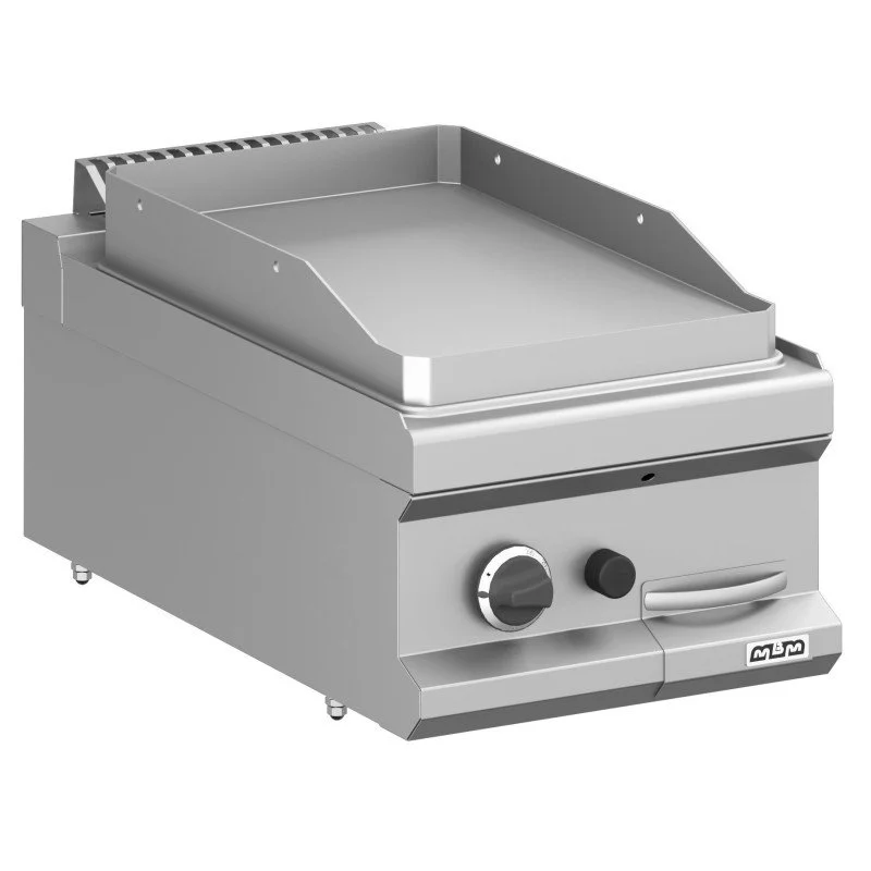 Frytop gas Plancha Lisa acero profesional