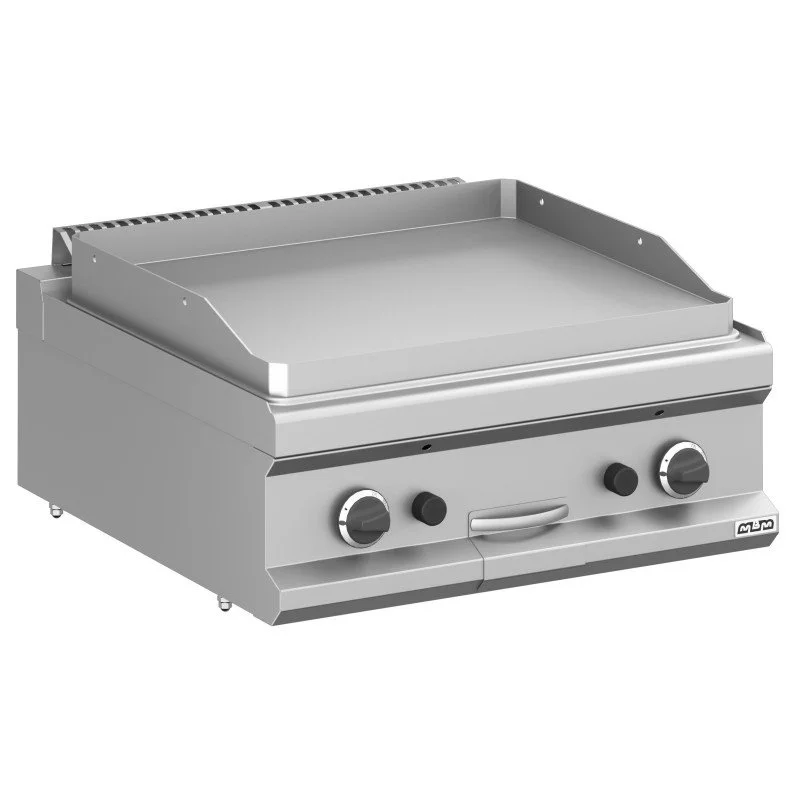 Frytop gas Plancha Lisa Acero profesional