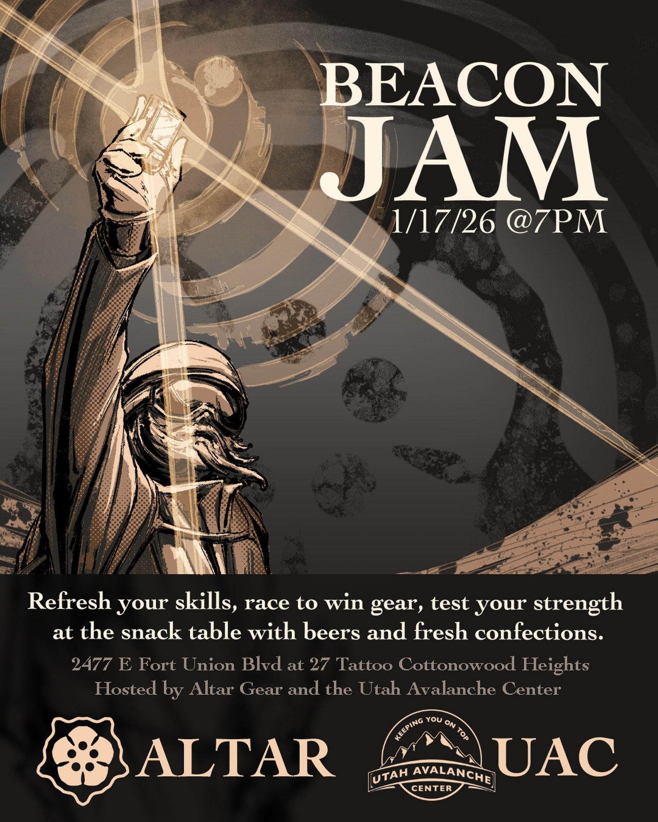 Come on by tomorrow. Gear to test, brews to taste, snacks to demolish. Come meet with @utavy and @altargearsystems @27tattoo in cottonwood heights. 
Snacks provided by the illustrious @crumb_collective.co

Visit AltarGear.com for basically the same i