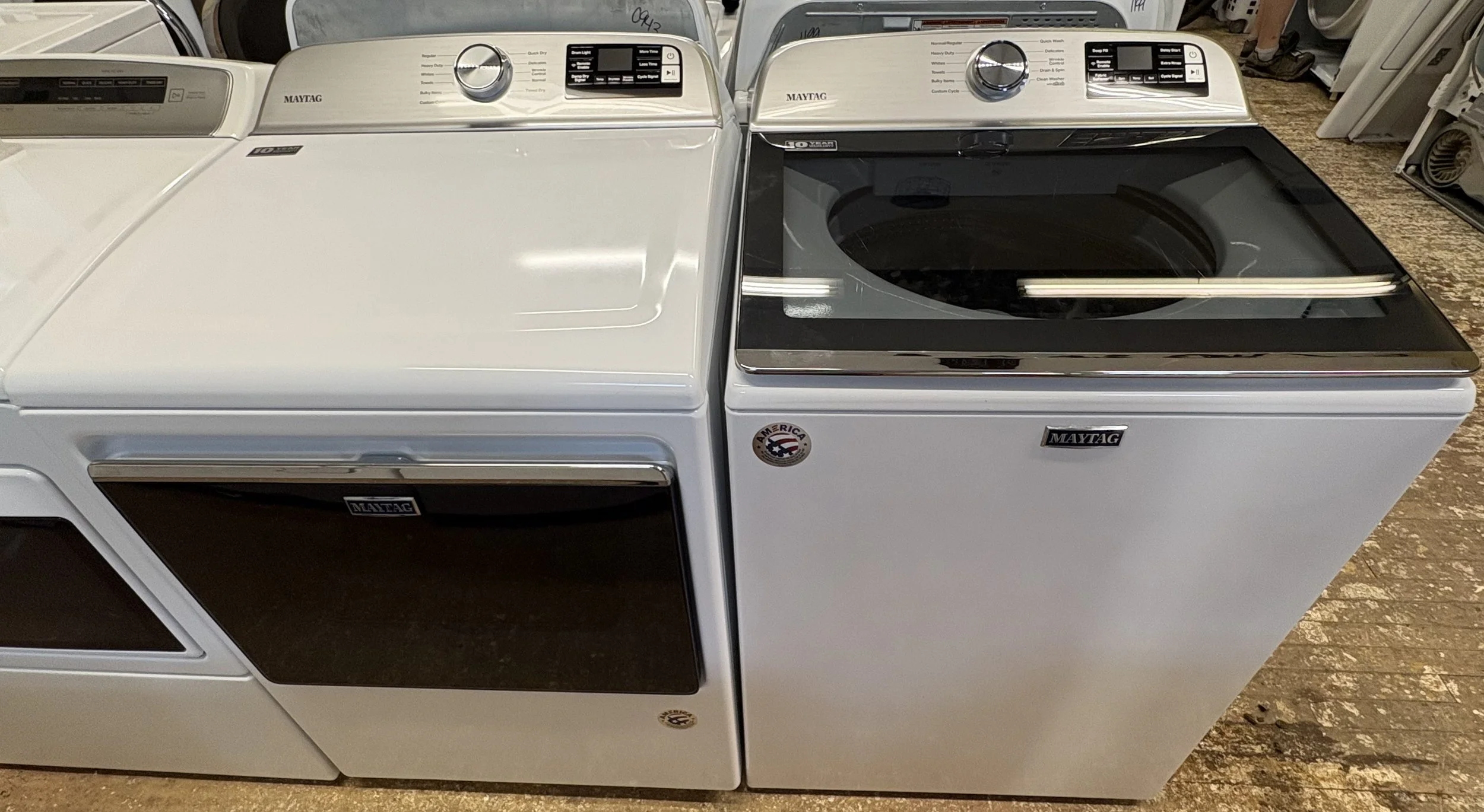 Maytag Top Load Washer & Electric Dryer Set #1187-1193