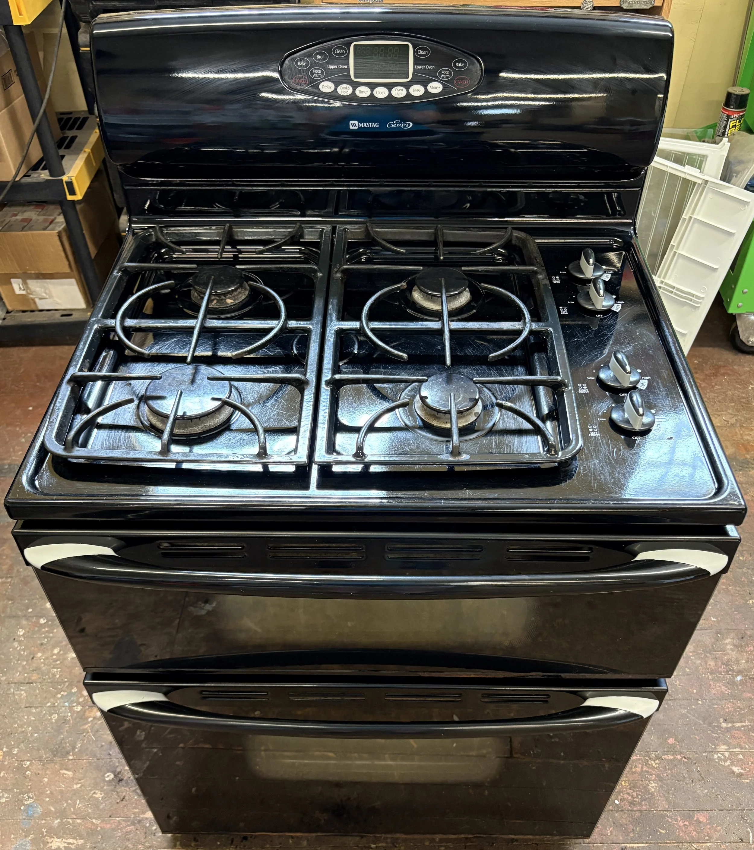 Maytag Gas Double Oven Stove #1212