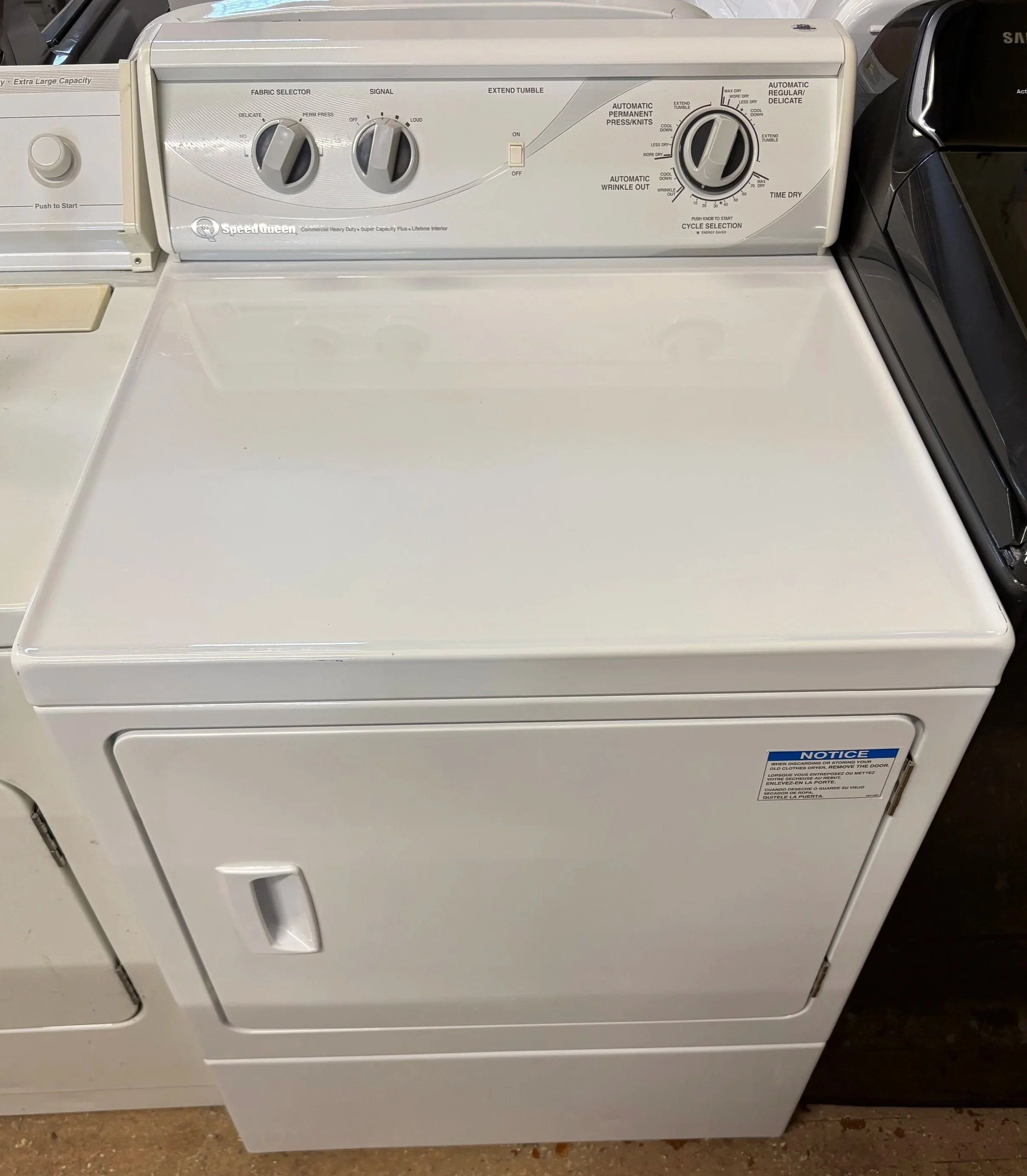 Speed Queen Gas Dryer #0966