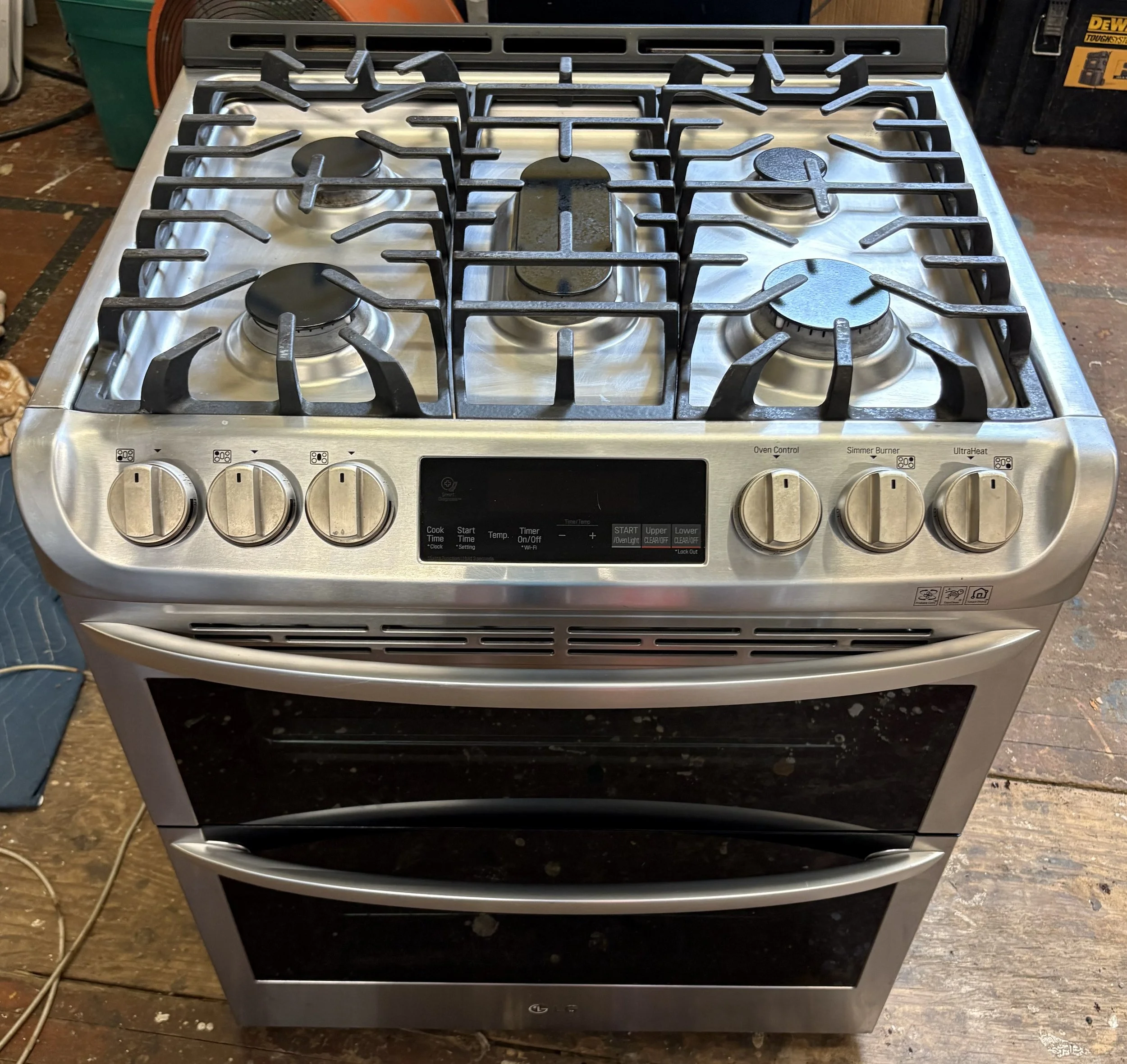 LG Gas Double Oven #1215