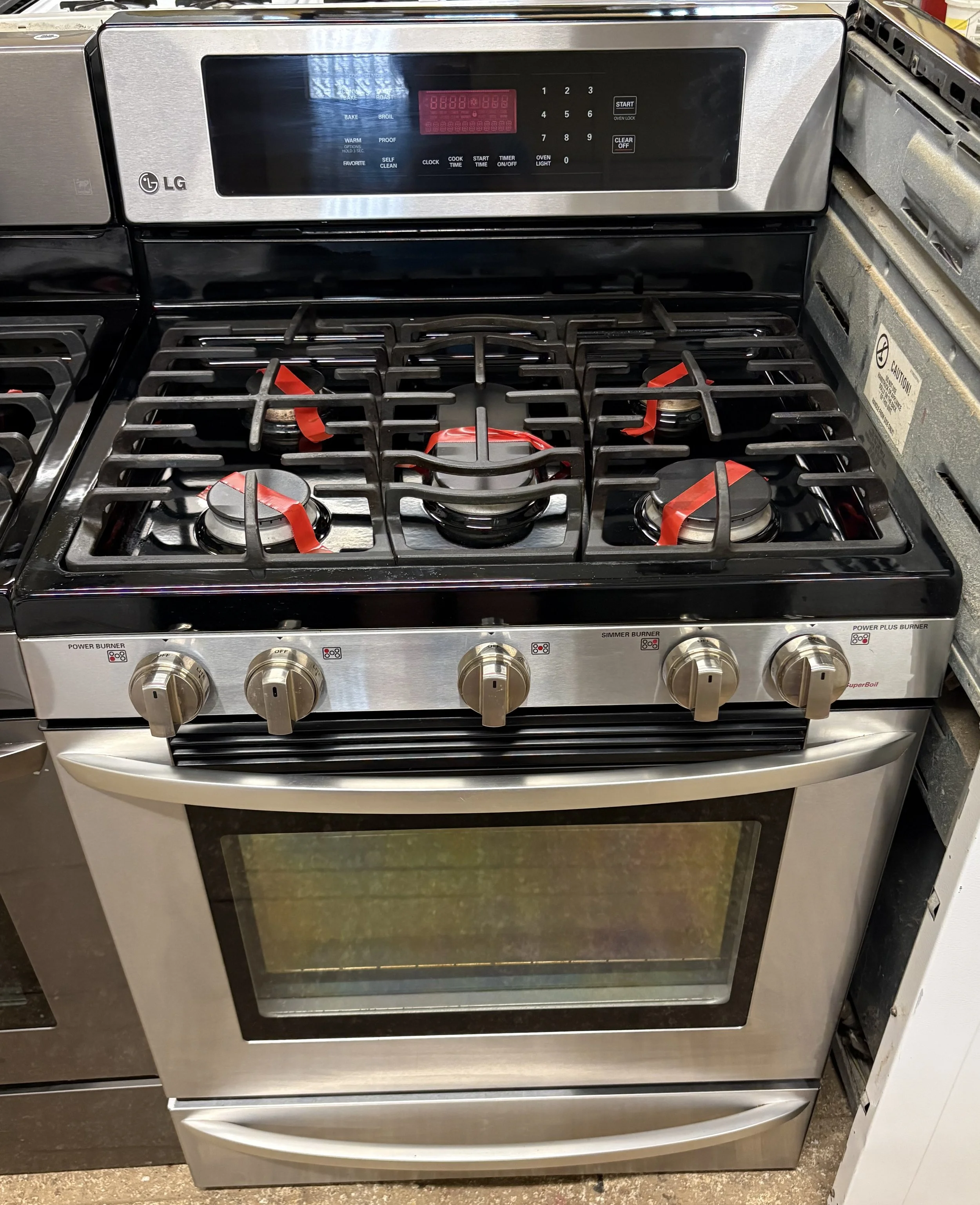 LG Gas Stove #1075