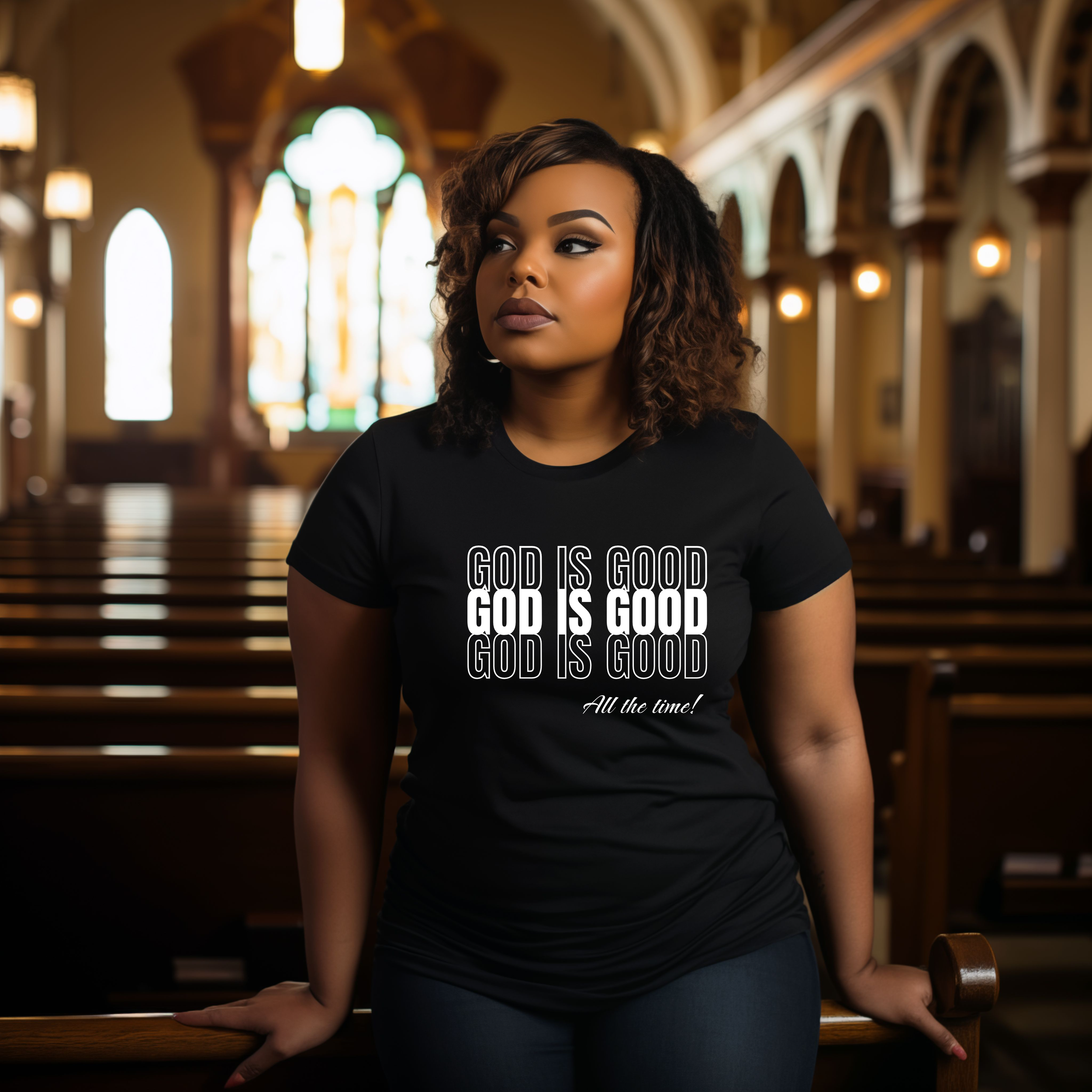 God is Good - New Group (2).png God is Good All the Time Yes Jesus Loves Me T-Shirt Christian Worship Collection