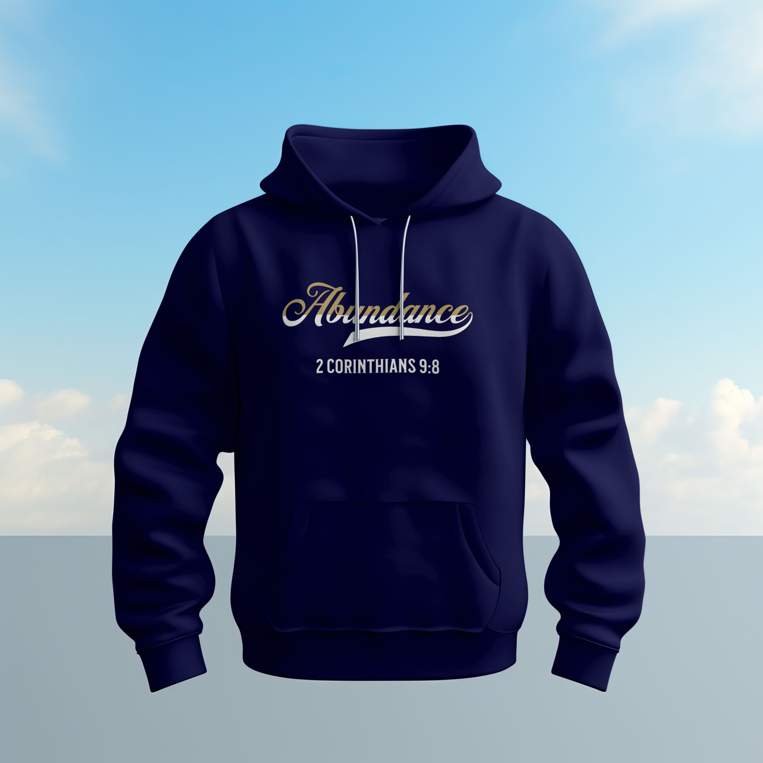Abundance  - Mockup (3).png Abundance Scripture God is Good All the Time Yes Jesus Loves Me Hoodie Sweatshirt Christian Worship Collection