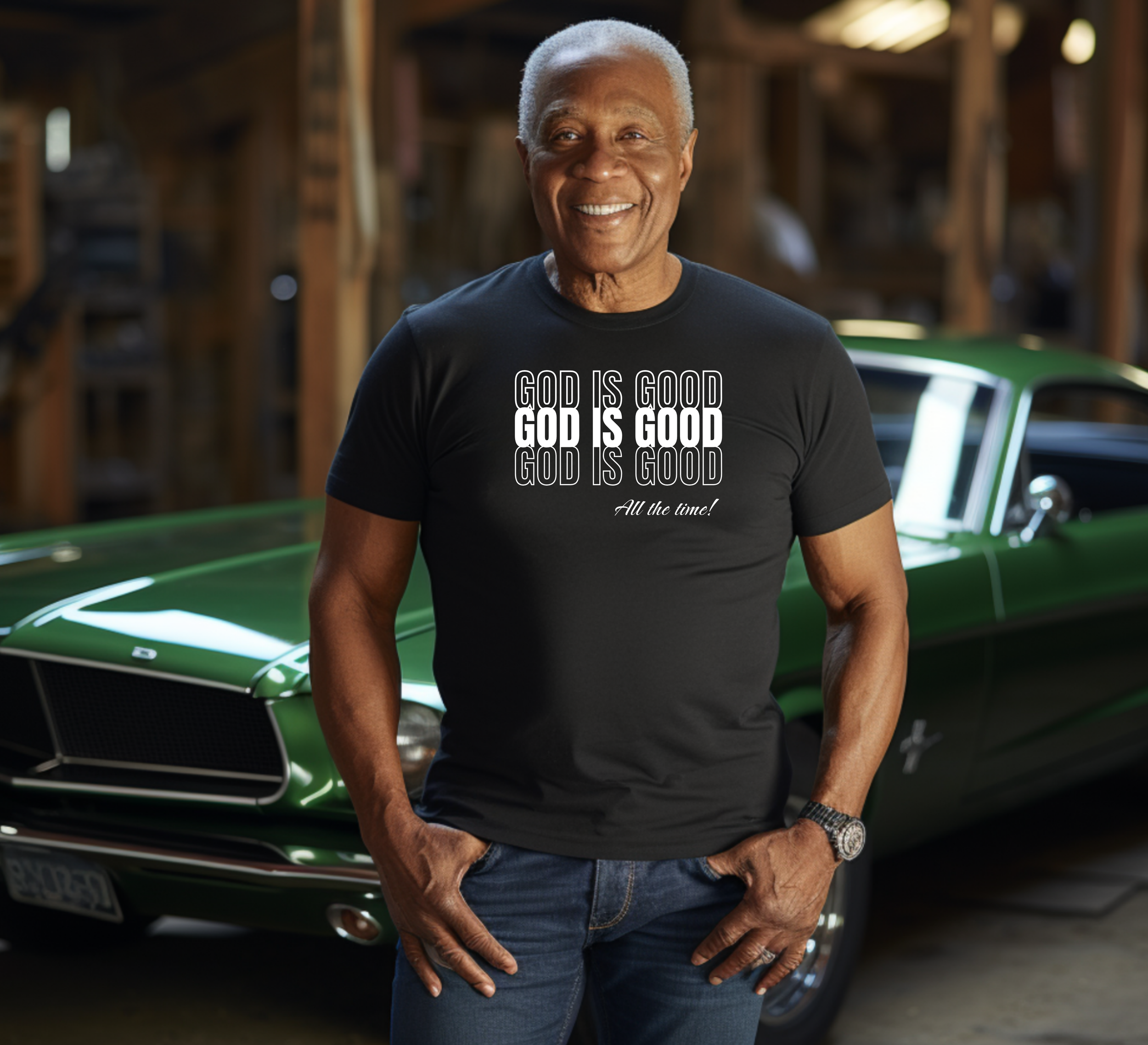 God is Good - New Group (1).png God is Good All the Time Yes Jesus Loves Me T-Shirt Christian Worship Collection