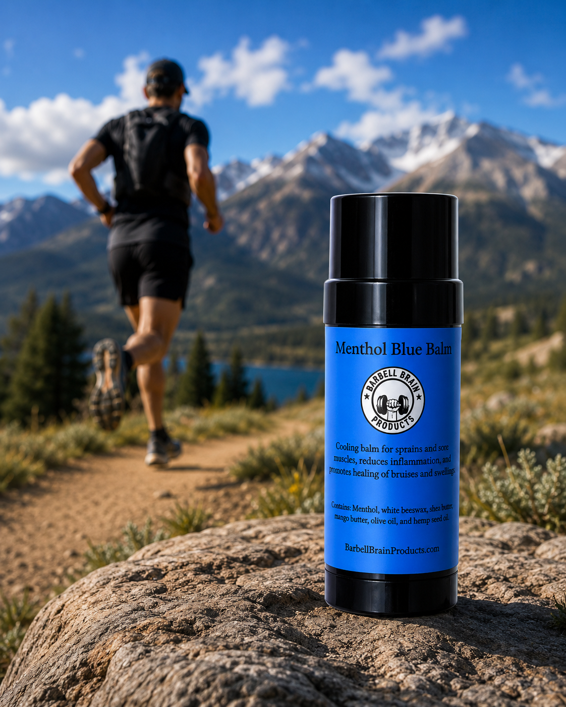 menthol, BPC-157, TB-500, balm, stick balm, muscles, joints, tendon, recovery