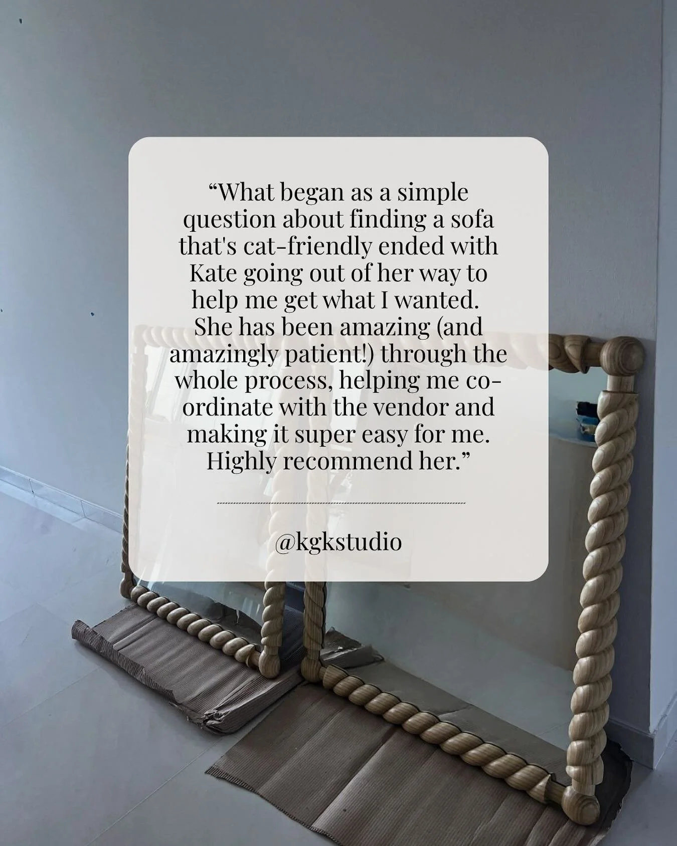 I love problem-solving and frame my design work as such: how can I offer comfort and comfortability to you? Sometimes it takes quite a complex and lengthy effort, other times it's short but sweet. 
If you've got a design question, big or small, let'