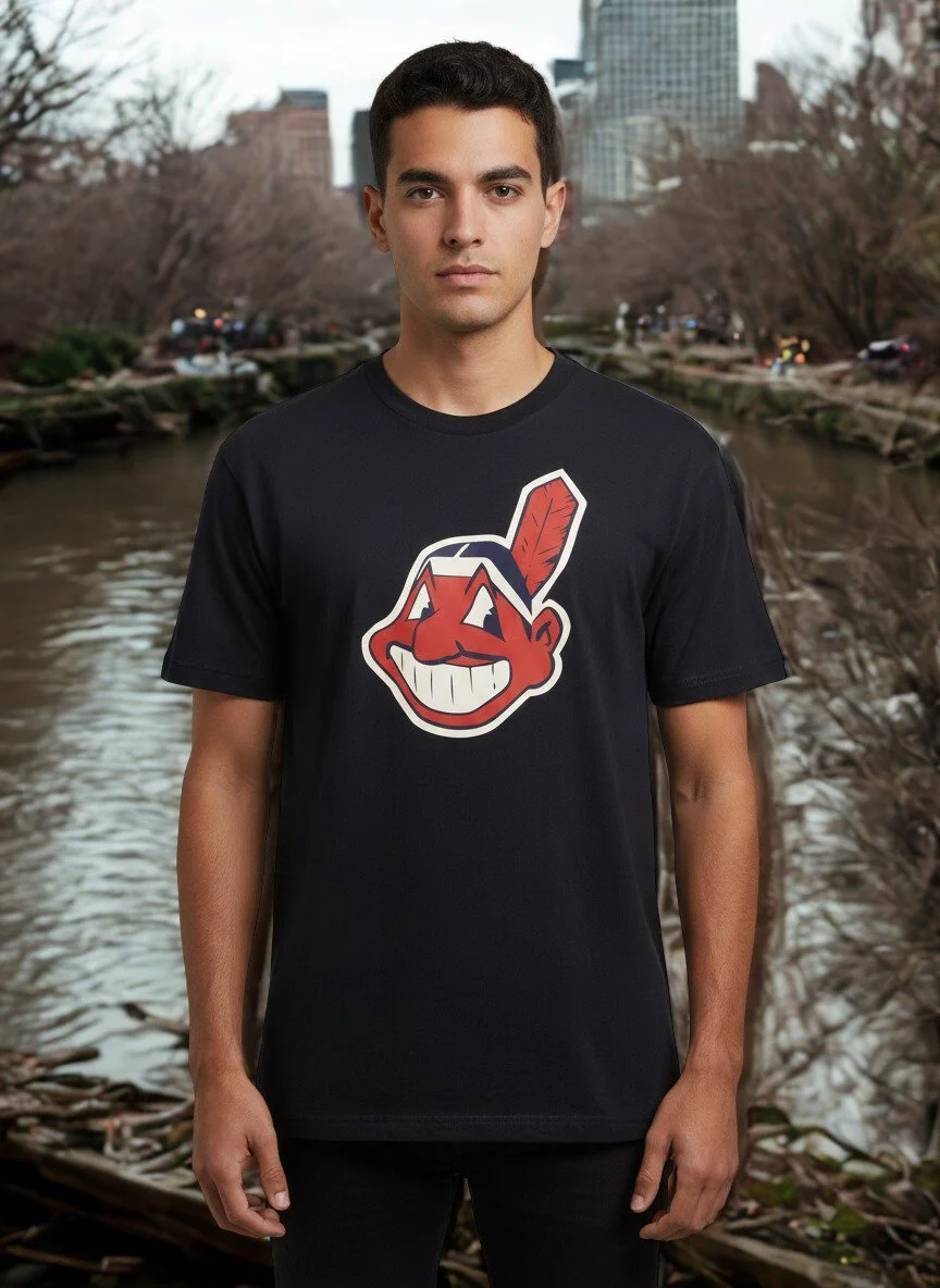 Cleveland Indians Chief Wahoo Logo T-shirt