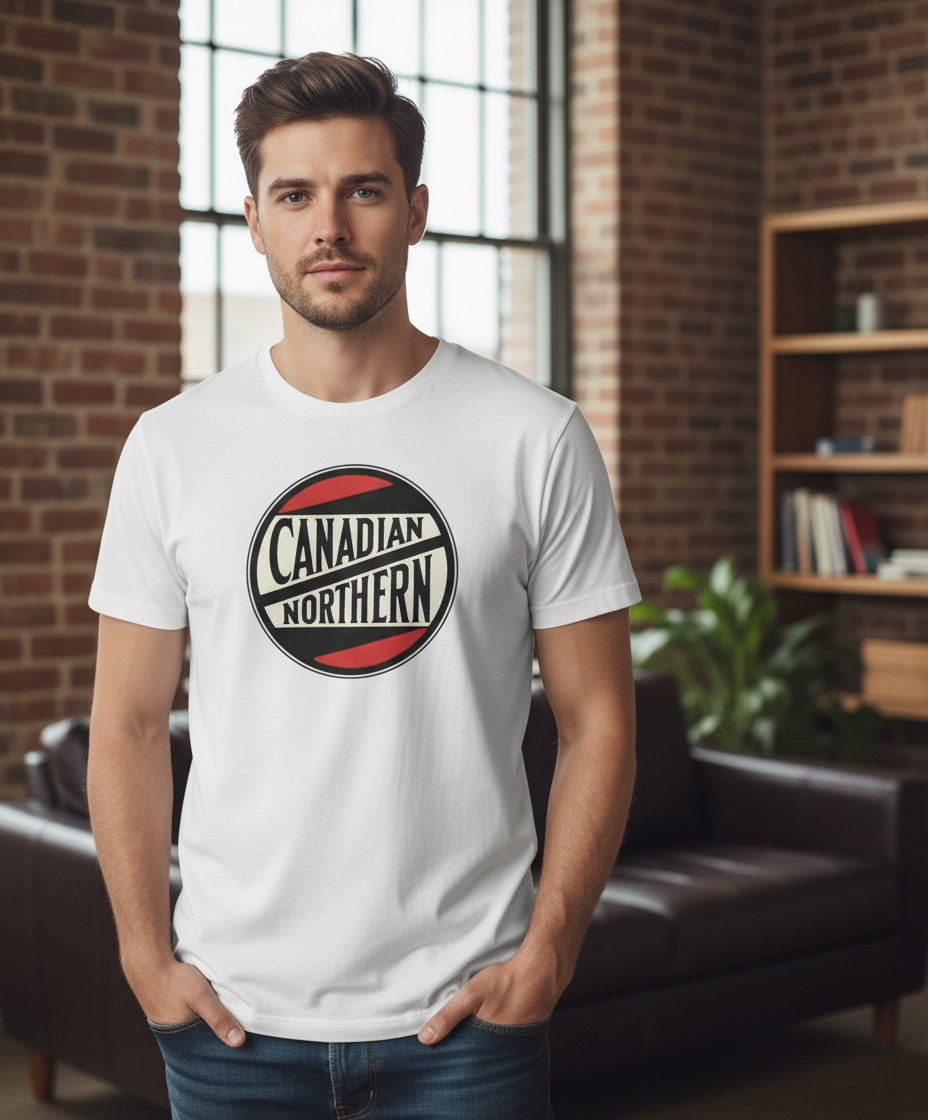 Canadian Northern Railway Railroad T-shirt