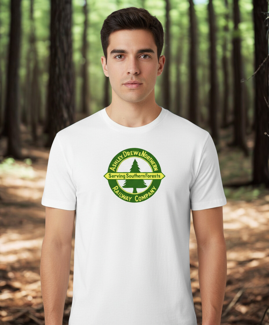 Ashley Drew & Northern Railway Railroad T-shirt