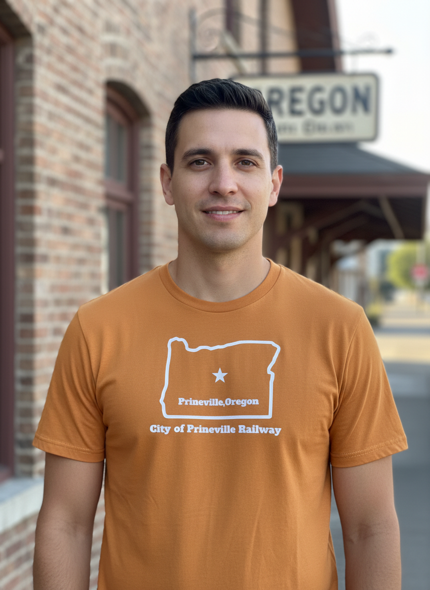 City of Prineville Railroad T-shirt