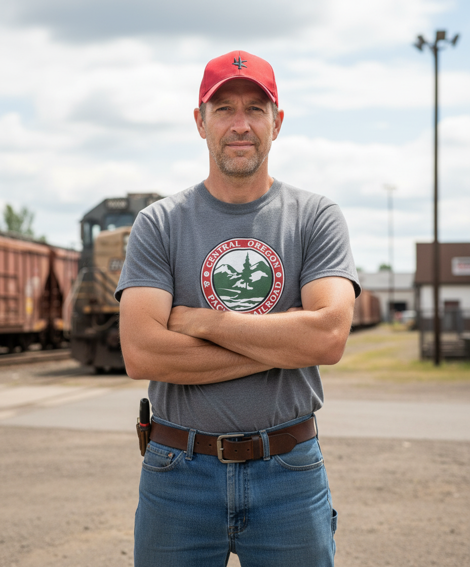 Central Oregon & Pacific Railroad T-shirt