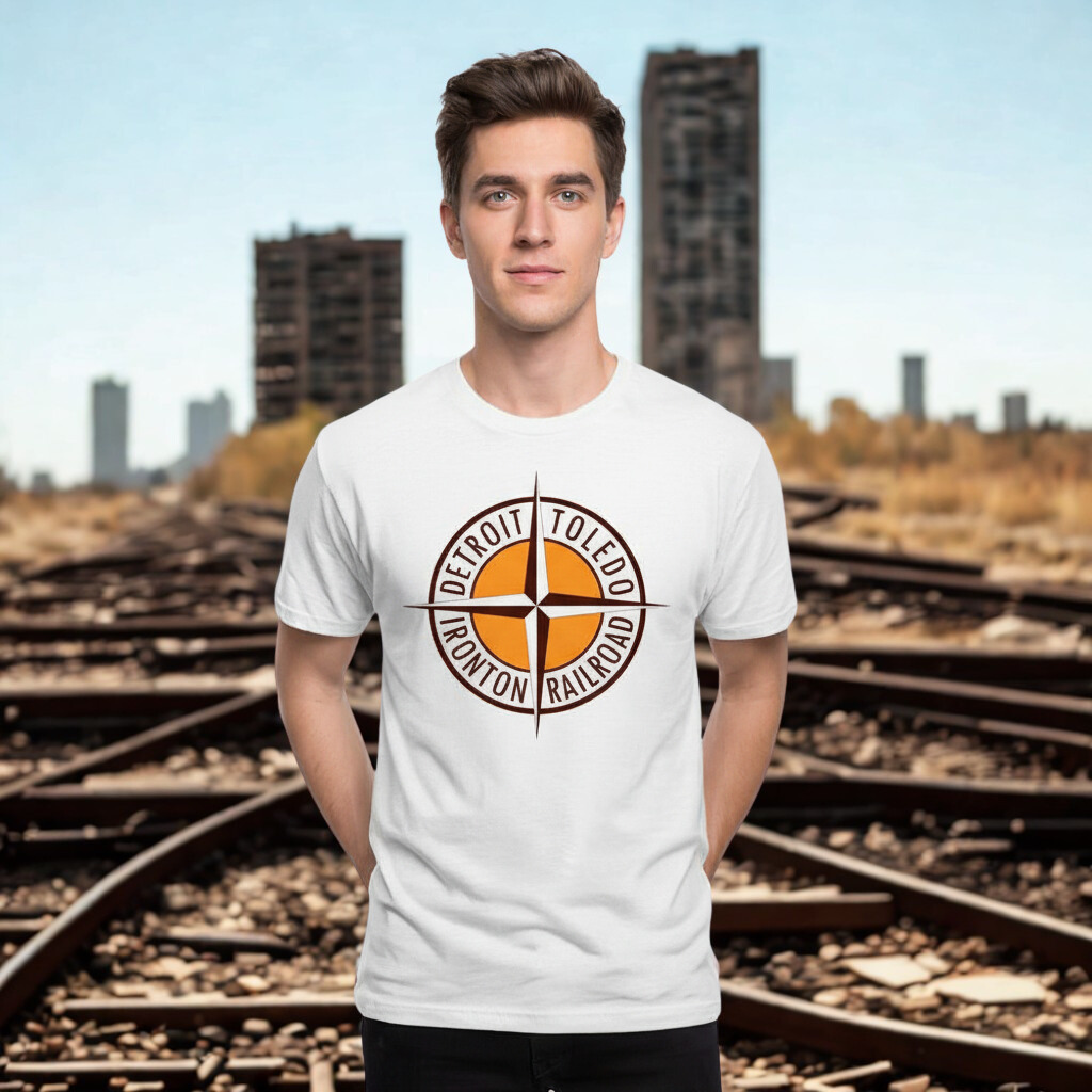 Detroit Toledo & Ironton Railway Railroad t-shirt