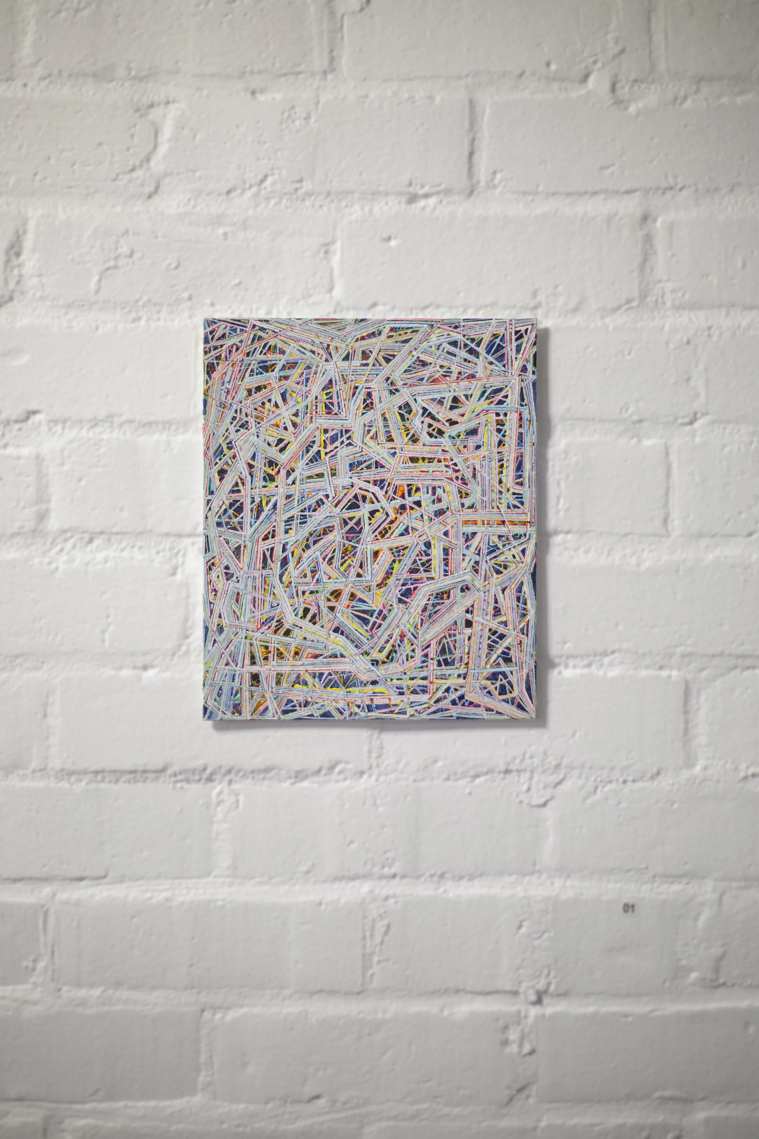 Installation view featuring the work of Karl Wiebke, Vulnerable Structures, WALLACE, 2026.