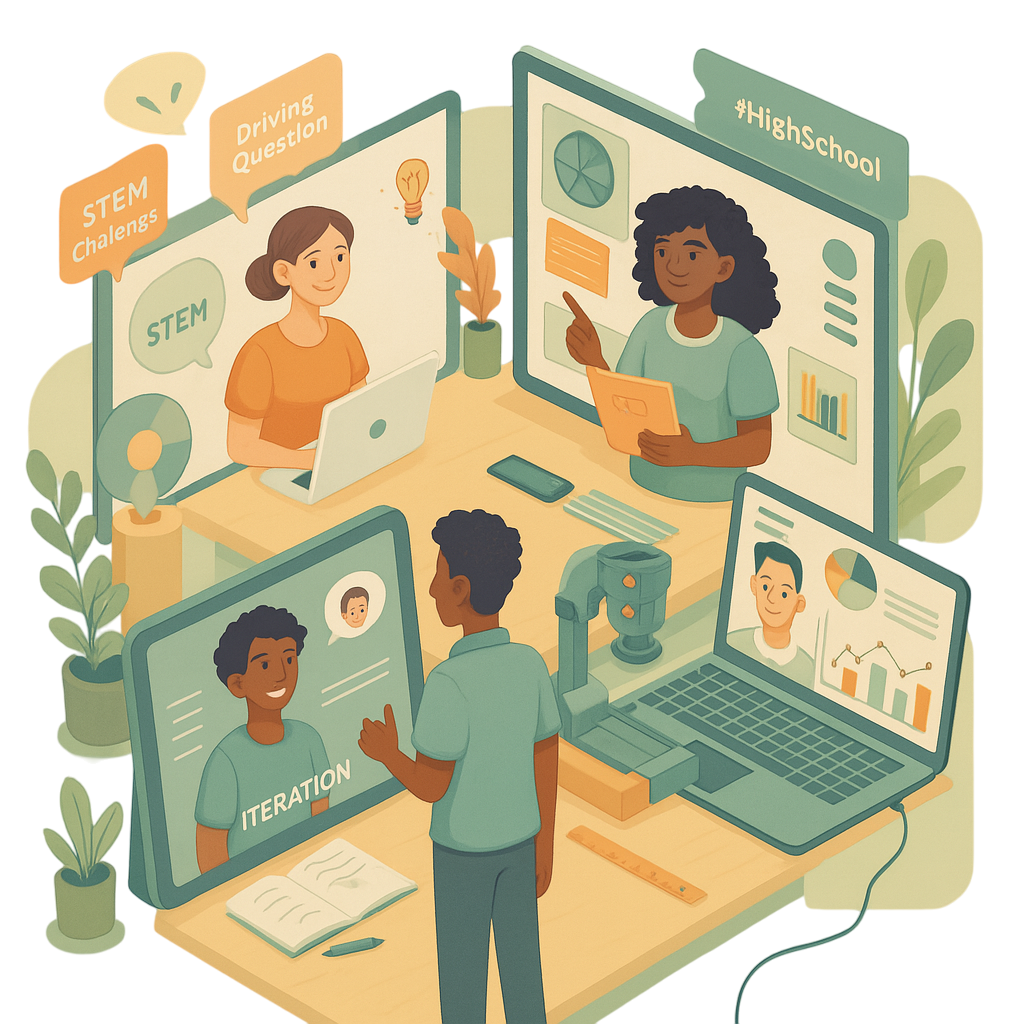 Pebble to Ripple: Empowering High Schoolers via Project-Based Learning