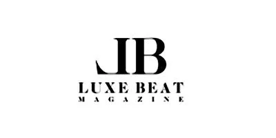 JB Luxe Beat Magazine logo in black text on a white background.