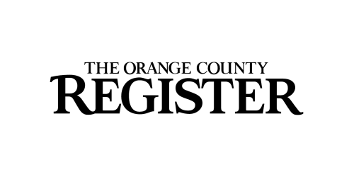 Logo of The Orange County Register newspaper.