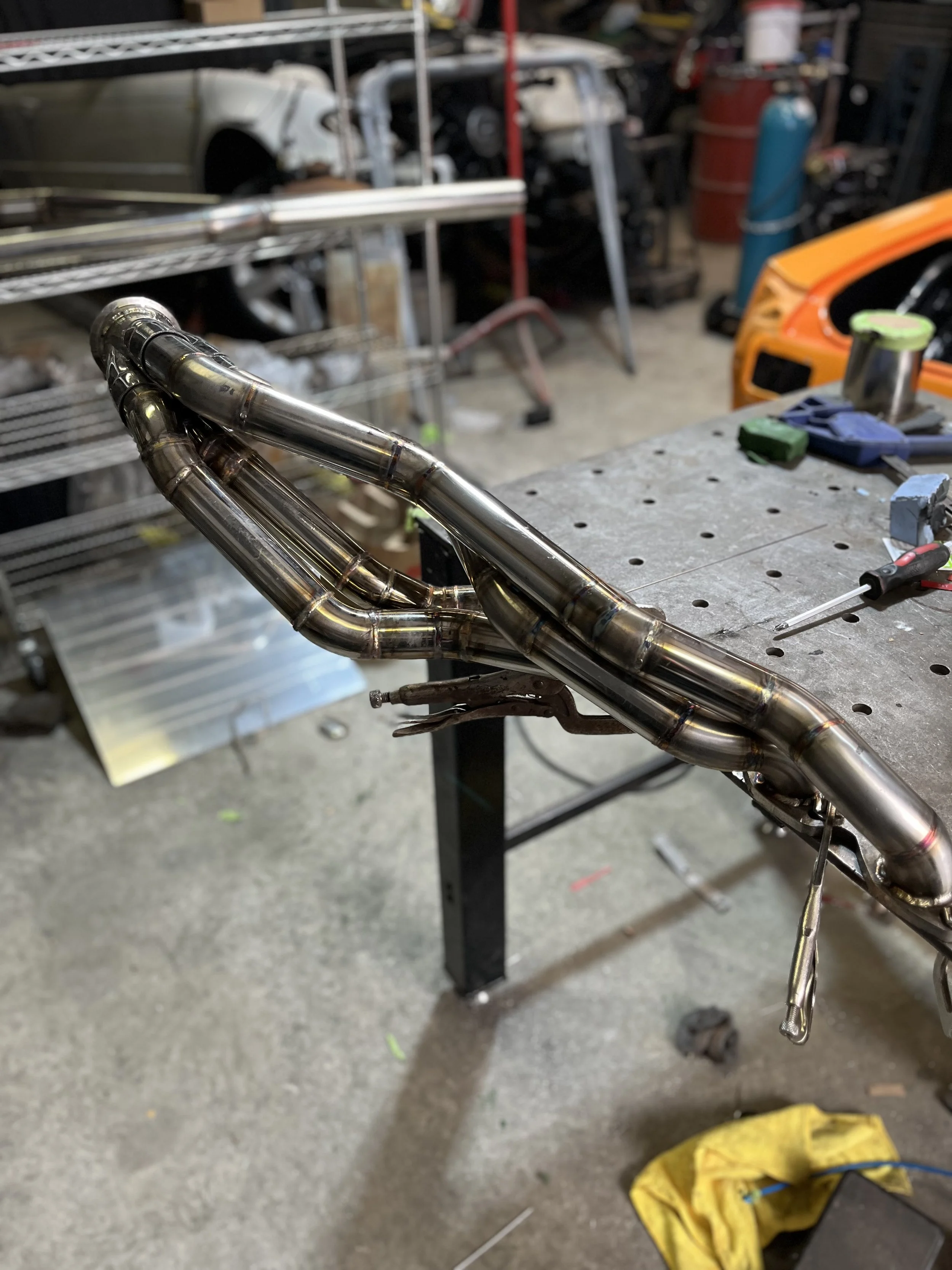 5.0 v8 holden commadore 4-1 headers long tube 