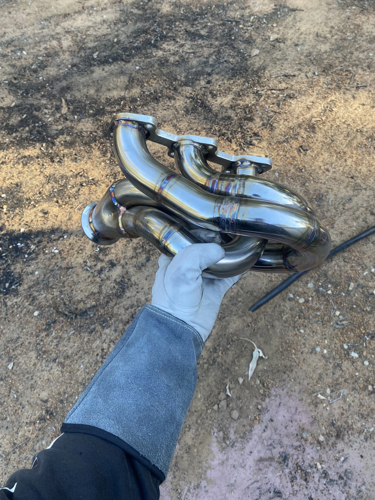 E30 M27 Exhaust manifold 3-1 custom made 304 stainless steel  