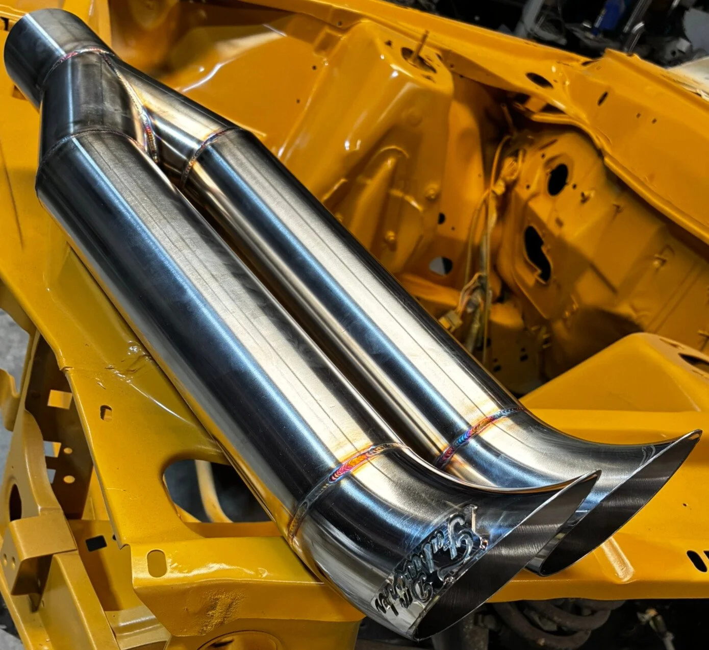 Teardrop Blast Pipes