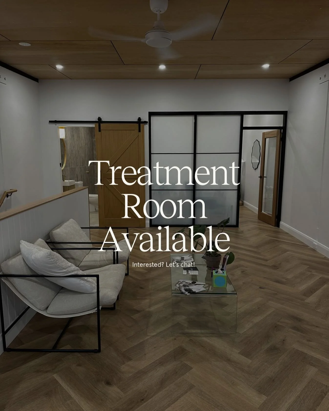 Are you an allied health/massage therapist/practitioner &amp; looking for a space to call home?! Our beautiful upstairs treatment space has become available, send us an email at hello@semiistudio.com.au or a DM to enquire.