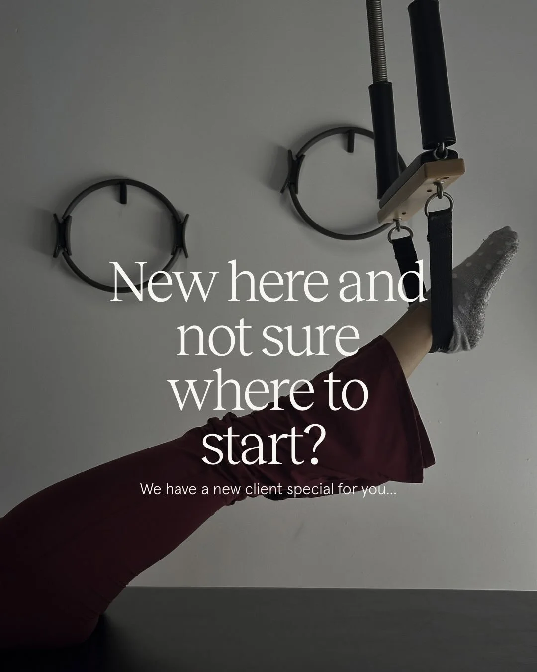 Not sure where to start? This is exactly why we created our Welcome Pack ✨

A lot of people walk into the studio wanting to feel stronger, move better &amp; build confidence but also feeling a little unsure of the equipment, the terminology or where 