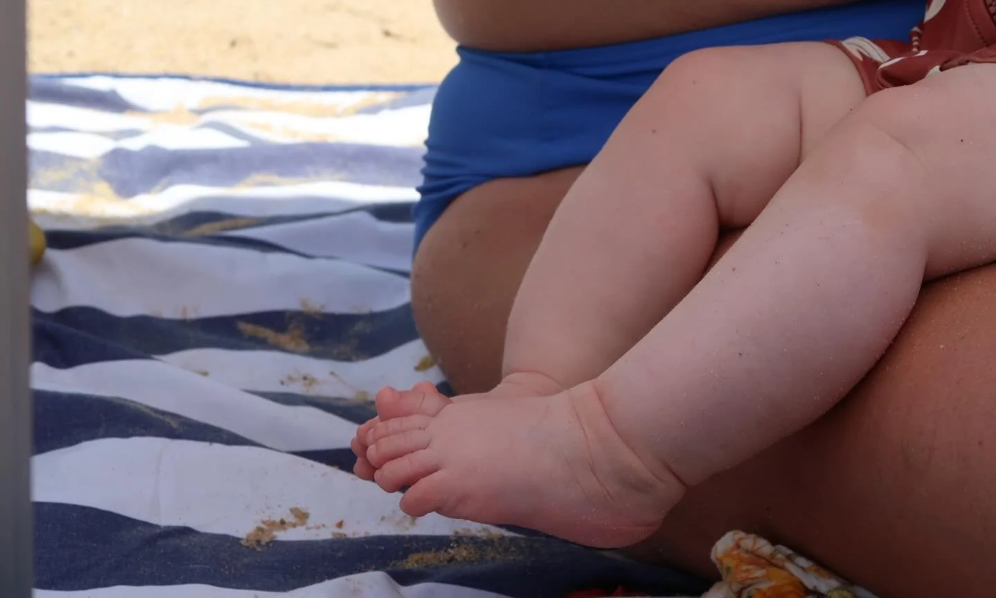 I just caught up for a beach day with one of my lovely clients from last year - it was so incredible to see how much little bub has grown since those first few precious weeks, and I was even there to witness baby&rsquo;s very first taste of watermelo