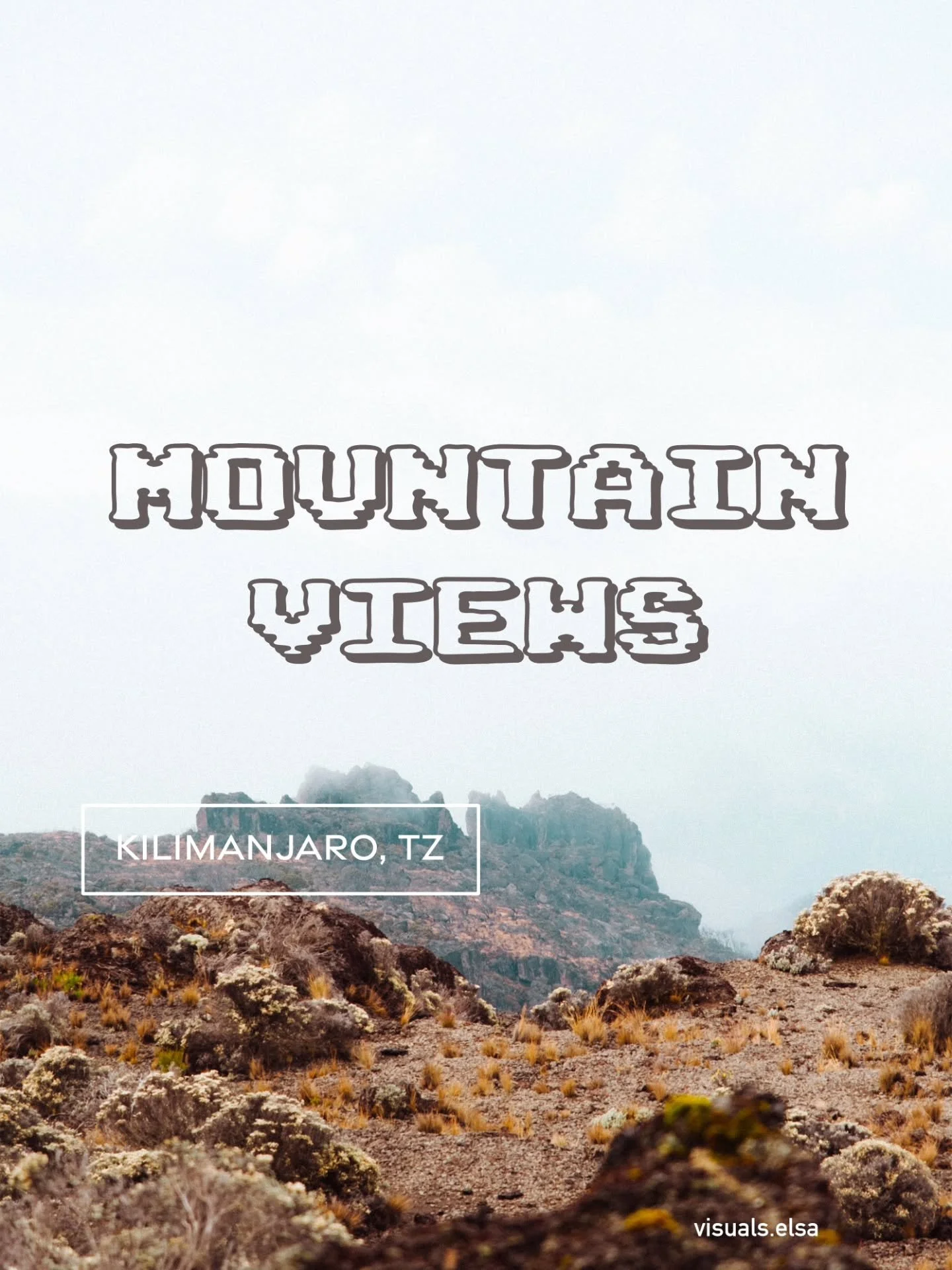 Kilimanjaro views through the lens 🗻

The Machame route took us through dry landscapes and dramatic views of the remaining snow. 
It's hard to tell how gigantic this mountain is through photos only, and even if you walk through the distance and alti