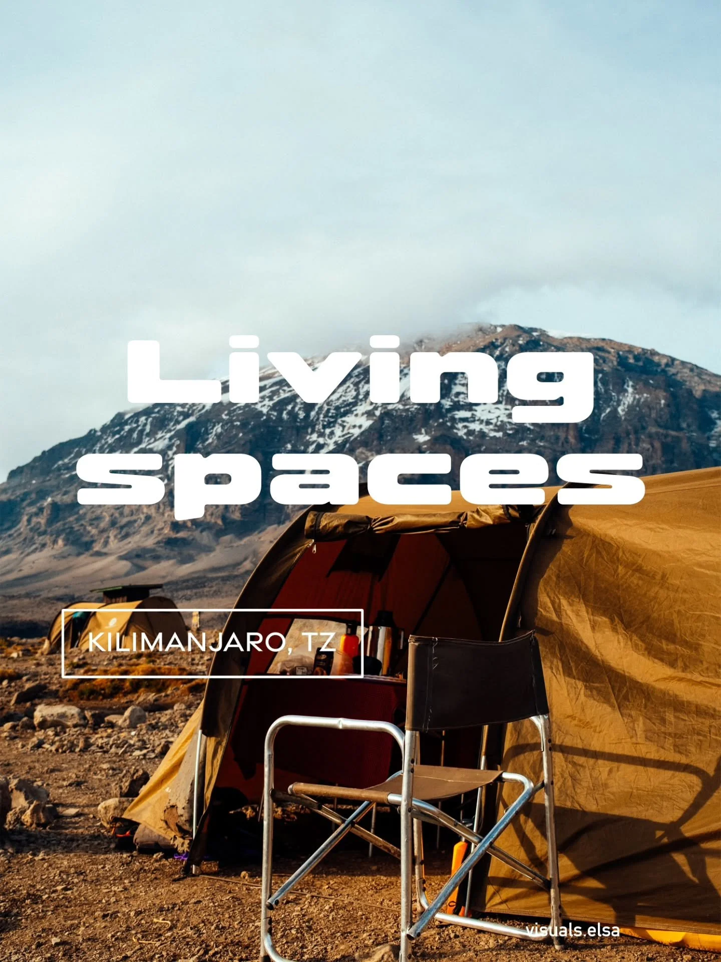 An ode to tents and huts 🛖 

Keeping safe from the cold, the rain, the wind and the dust, these tiny shelters are the guardians of our sleep and our wellbeing in the mountains. 
Our home was a tent for a week when ascending the Kili, and we both gre