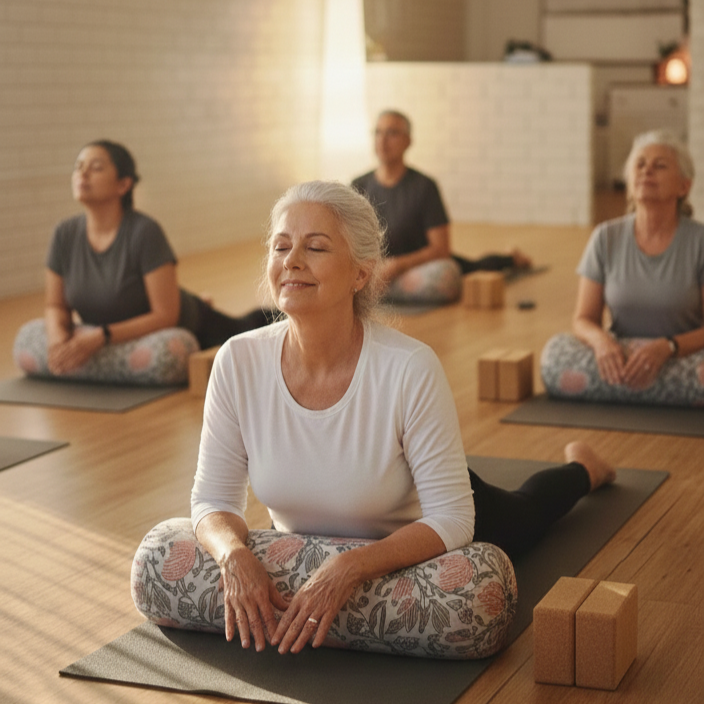 The Benefits of Gentle Hatha Yoga for Seniors