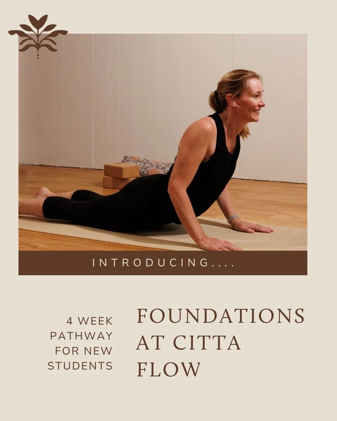A Calm Supported Way to Begin.. or Return&hellip;.Introducing Foundations at Citta Flow.
What Foundations Includes:
Foundations at Citta Flow is a gentle, guided beginning for people who want to feel steadier, more comfortable in their body, and supp