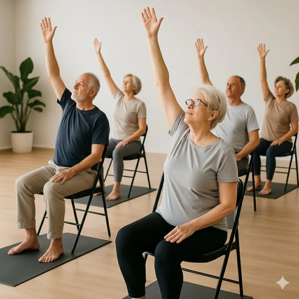 The Gentle Power of Chair Yoga: Why Support and Stability Change Everything