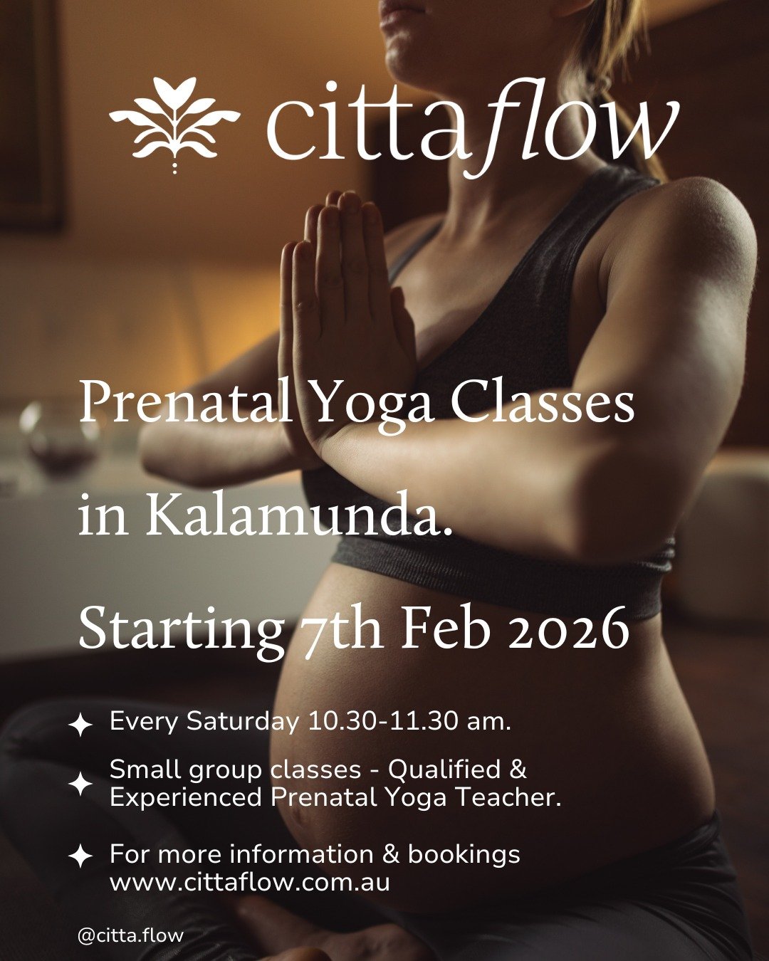Prenatal Yoga Classes
Starting Sat 7th Feb
Bookings now open via link in bio.

#perthyoga #perthhillsyoga #prenatalyoga #kalamunda
