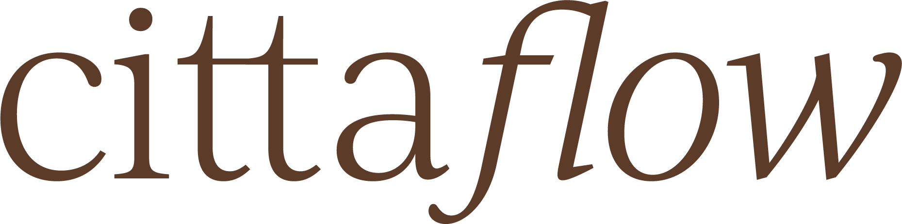 Citta Flow Brown Logo