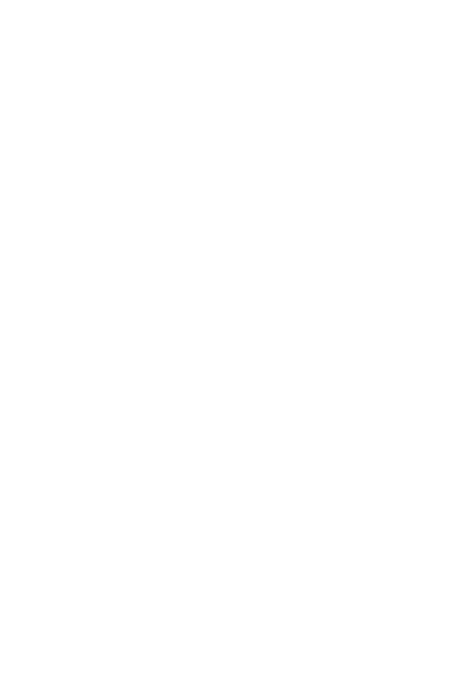A white line drawing of a raised hand on a black background.
