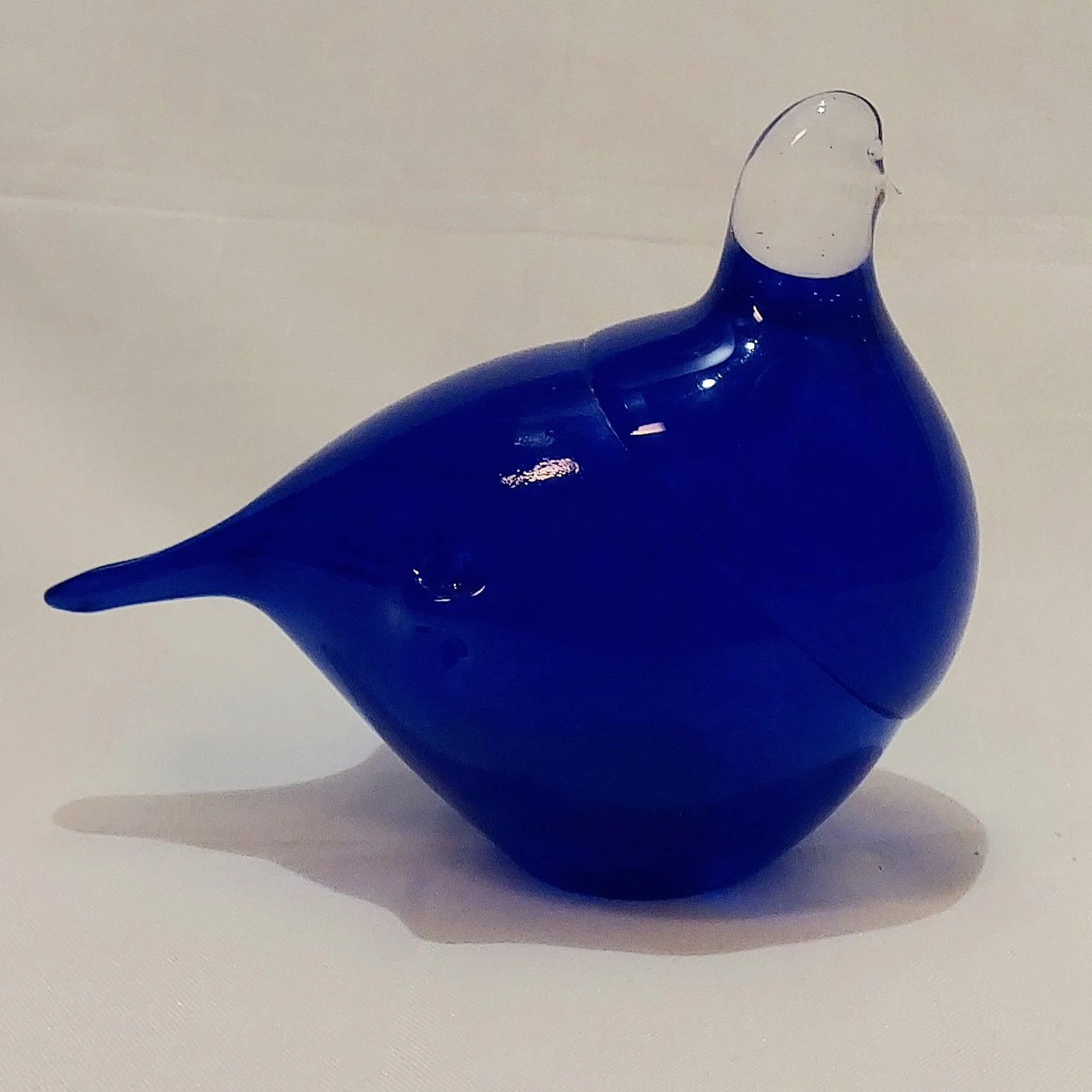 Studiolasi, lasilintu, sininen