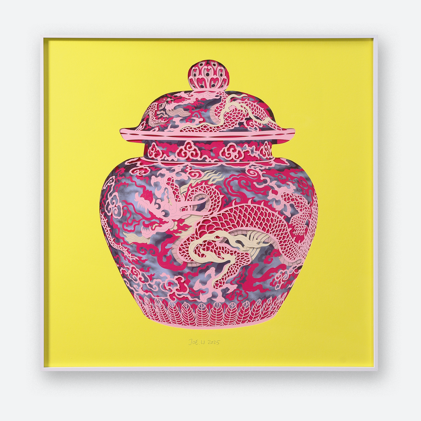 Imperial Dragon Jar (Yellow) ·