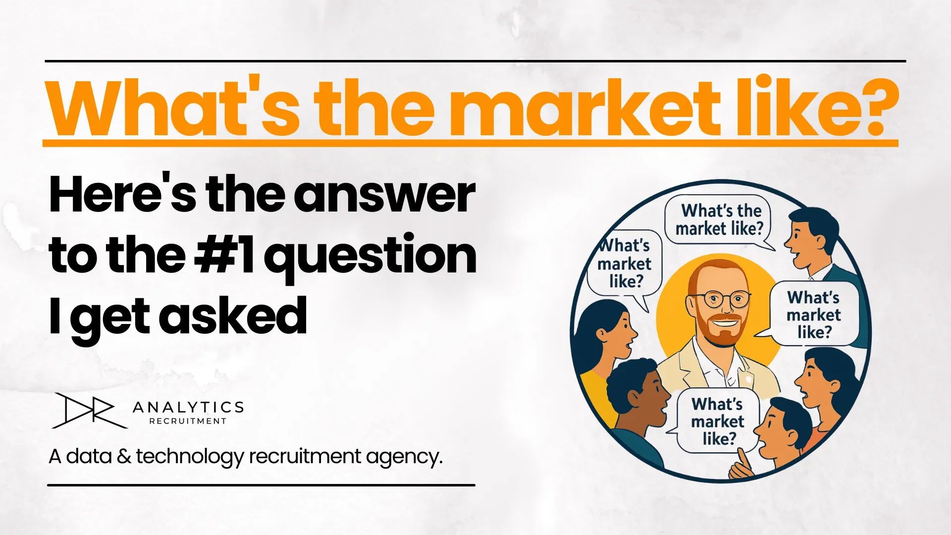 "What's the market like?" Here's the answer to the #1 question I get asked