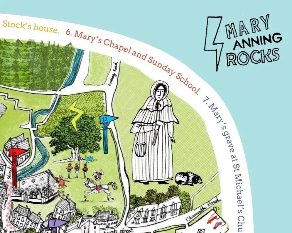 Mary Anning Map