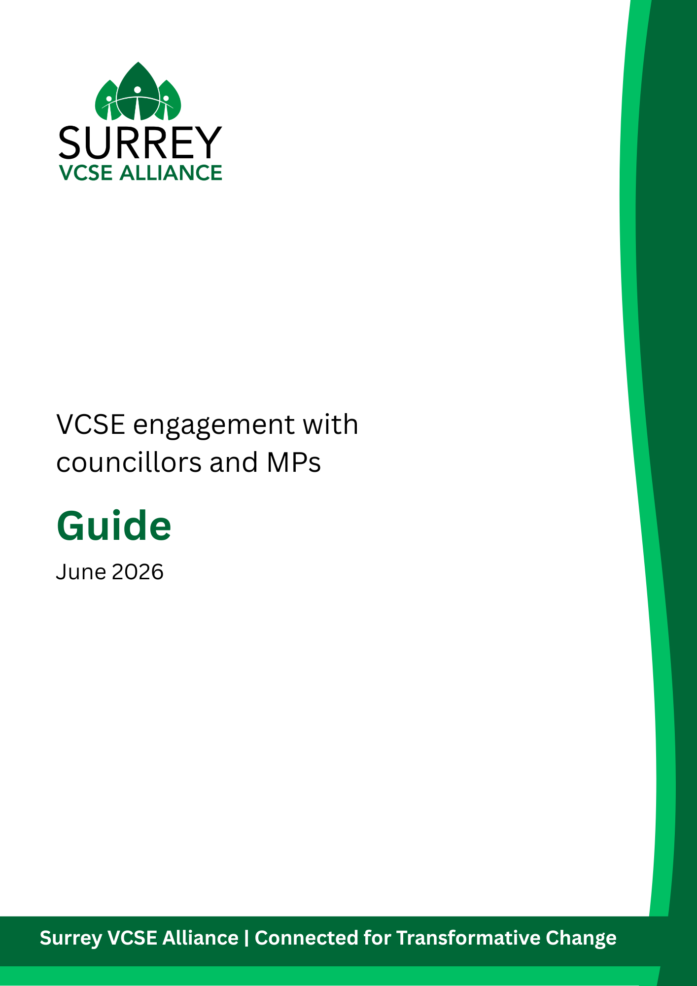VCSE engagement with councillors and MPs  VCSE Alliance June 2026 v1