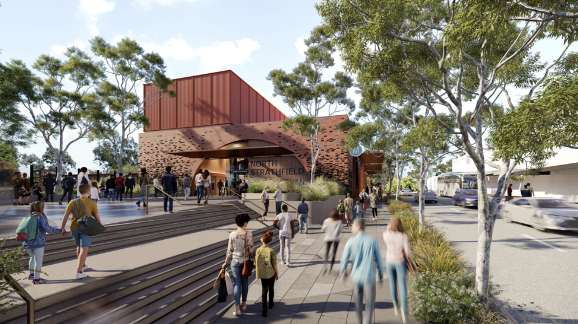 North Strathfield Metro