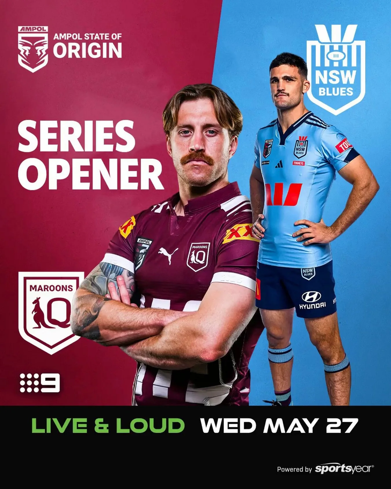 🔥 STATE OF ORIGIN - SERIES OPENER 🔥

Come down to @bullseyebirdies tomorrow night to watch NSW take on QLD 🏉💪🍺

🗓️ Wednesday 27th May
⏰ 6pm

✨SPECIALS ✨
🐟 Fish, chips &amp; pint - $20
🐓 HALF PRICE WINGS 🔥🔥
🍺 Happy Hour from 5pm-6pm
🎯 Dart