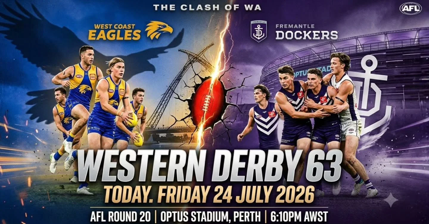 Are you Western Derby ready??

See you tonight for cold beers and a great game 🏈🍻
🍽 $20 fish n Chips &amp; a pint 

📍Bullseye Birdies, Geraldton 

#Geraldton #derby #afl