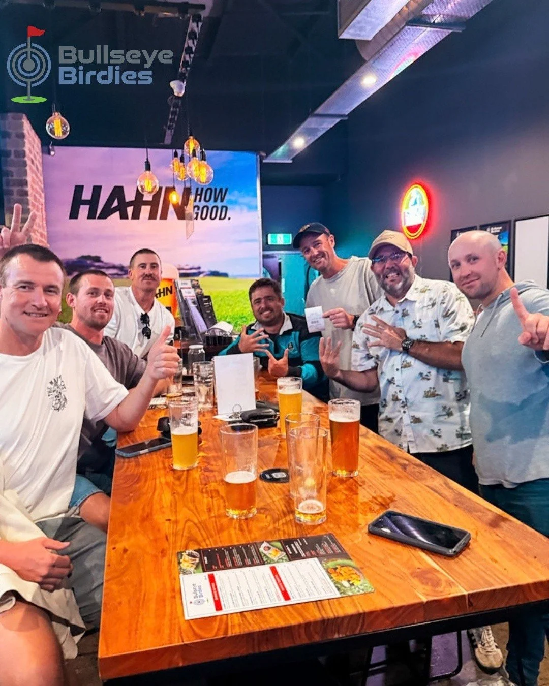 BULLSEYE BIRDIES QUIZ NIGHT 

A big thank you to everyone who came along to our first quiz night! What a great evening of good vibes and fantastic sports trivia. 

Missed this one? Keep an eye out for the next Bullseye Birdies Quiz Night 🎯

#quiznig