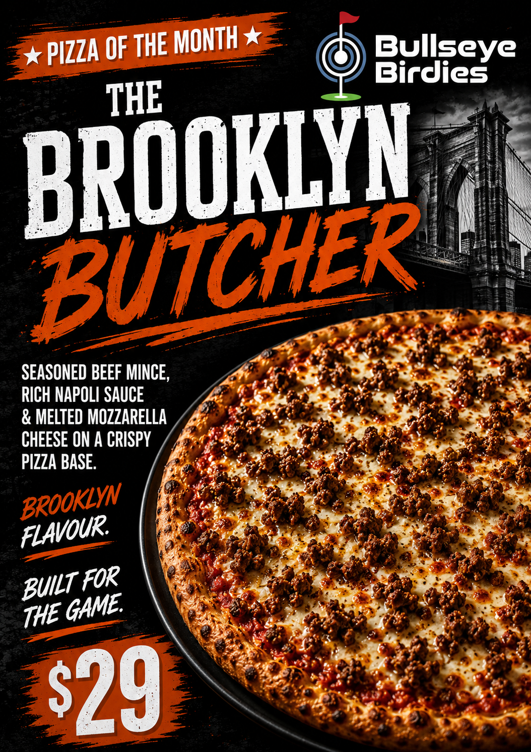The Brooklyn Butcher - Pizza Of The Month