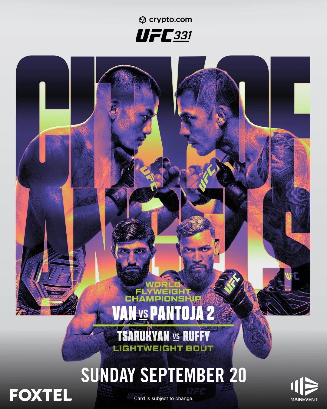 UFC 331 