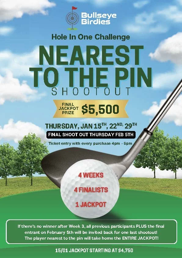 Nearest To The Pin Shootout JACKPOT 