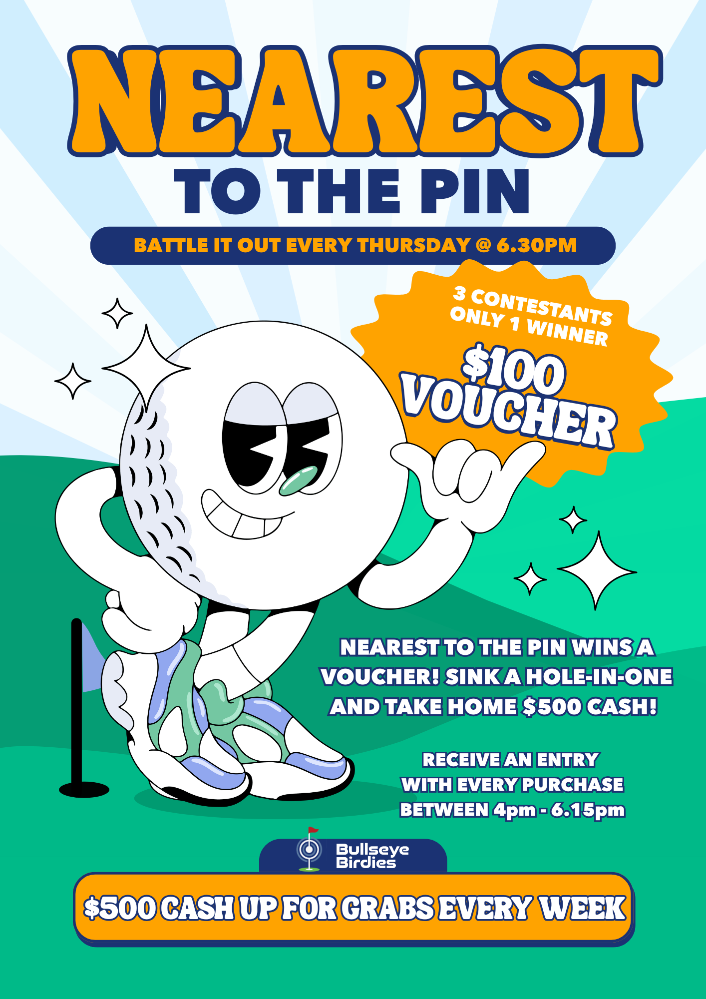 Nearest the Pin Challenge ~ PRIZE up for Grabs Every Week! 